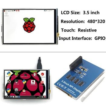 Vaarika Pi 4B Puutetundlik Ekraan 3.5/5/7 -tolline LCD Moodul Vastupidava/Mahtuvuslik Ekraanil Jälgida, Touch Panel Vaarika Pi 3B+/3B