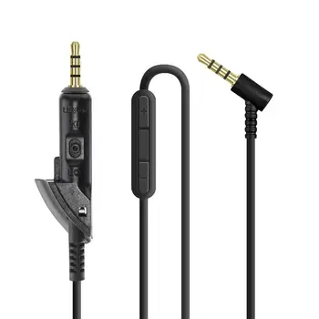 Varu-Stereo Audio Cable Extension Muusika Juhe Traat, Bose QC15 QC2 QuietComfort Vaikne Mugavuse QC 15 2 Kõrvaklapid