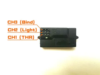Vastuvõtja ainult 2,4 Ghz mini remote controller tasuta kohaletoimetamine postiga