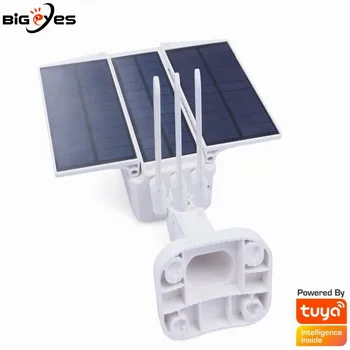 Veekindel Solar Powered Tuya WiFi Kaamera UBOX/TUYA APP Kaamera Smart-Kaamera Väljas Smartlife Kaamera TUYA WiFi