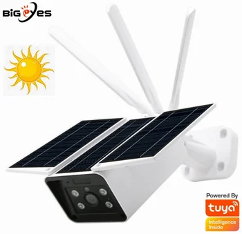 Veekindel Solar Powered Tuya WiFi Kaamera UBOX/TUYA APP Kaamera Smart-Kaamera Väljas Smartlife Kaamera TUYA WiFi