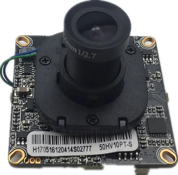 VIDEOVALVE, IP Kaamera moodul Hi3518E+H42 Objektiiv keskendunud ja IR-CUT 1.0 MP 720P 1280*720 IRC ONVIF P2P kahesuunaline Audio CCTV