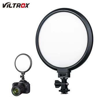 Viltrox VL-300T 18W LED Video Studio Valguse Lamp Slim 3300K-5500K Juhitava komplekt kaamera foto pildistamise YouTube 'i Video näitab Live' i