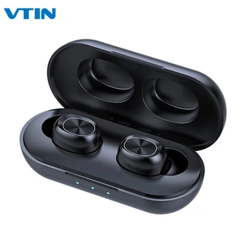 VTIN Traadita Bluetooth-Earbuds IPX4 Veekindluse Binaural Kõne Touch Control Digitaalne Ekraan Kõrvaklapid 300mAh Võimsus