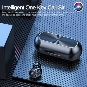 VTIN Traadita Bluetooth-Earbuds IPX4 Veekindluse Binaural Kõne Touch Control Digitaalne Ekraan Kõrvaklapid 300mAh Võimsus