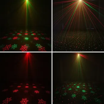 VÄLISMAALASE Punane Roheline Liigub Star Dots Lumehelves Xmas Laser Valgus Projektor Jõulupuu Pool Väljas Aed Veekindel Valgustus