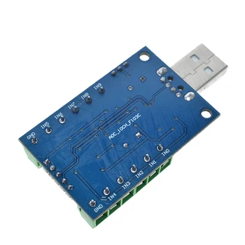 WAVGAT STM32F103C8T6 USB-Liides, 10 Kanali 12Bit REKLAAMI Proovivõtu Andmete saamise STM32 UART Side ADC Moodul