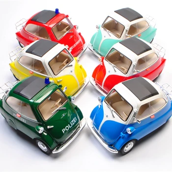 WELLY 1:18 BMW Isetta sinine auto sulamist auto mudeli simulatsiooni auto kaunistamiseks kogumise kingitus mänguasi Die casting mudel poiss mänguasi
