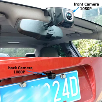 Wifi Dual 1080P Car DVR Registrator Digitaalne videosalvesti Videokaamera Kriips Kaamera Esi-ja Tagaküljel Öö Versioon Novatek 96658
