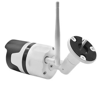 Wifi IP Kaamera ONVIF 1080P Wireless CCTV Bullet Kaamera Väljas kahesuunaline Audio TF Kaardi Pesa, Max 64G IR 20m P2P iCsee Vabatahtlik 5MP