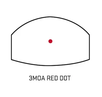 WIPSON ROMEO3 1x25 Mini Reflex Sight Püss 3 MOA Dot Reticle Red Dot Silmist Reguleerimisala Picatinny QD Mount eest MSR Vintpüssid ja Karabiinid, mis on