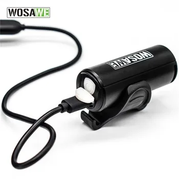 Wosawe Mini USB Laetav Jalgrattaga Jalgratta Valgus Ees Jalgratta Esitulede Võimas Tugev T6 Veekindel Jalgratta Valgus Lanterna
