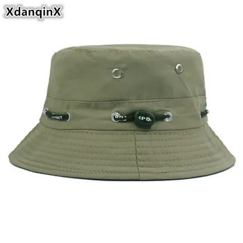 XdanqinX Uus Mitut Värvi Unisex Kopp Ühise Põllumajanduspoliitika Puuvill Polüester Panama Kopp Mütsid Suvel Hip-Hop Beach Kalapüük Müts Meestele Naistele