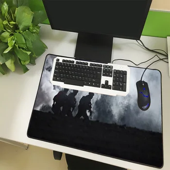 XGZ Armee Harrastajatele Suured Mouse Pad Must Luku Sõjalise Rescue Ellujäämise Sülearvuti Laud Matt Kummist libisemiskindlad Universal