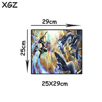 XGZ Cartoon Suured Mouse Pad Must Luku Serva Anime Mustkunstnik Lohe Muster Sülearvuti Tabel Matt Kummist libisemiskindlad Universal