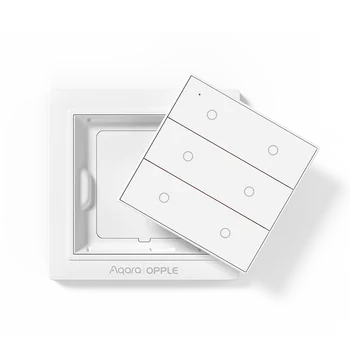 Xiaomi Aqara Opple Zigbee Smart Switch Valguse Lüliti Smart App Kontrolli Traadita Seina Lüliti tööd Mijia App Apple Homekit