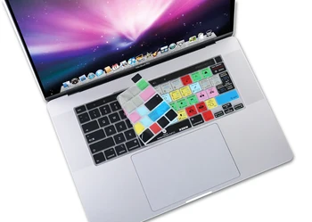 XSKN Premiere Pro CC Klaviatuuri Otseteed Hõlmama Naha jaoks 2019 Uus MacBook Pro 16 tollise Puutetundliku Riba A2141 USA ja EU Versioon
