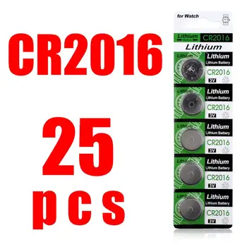 YCDC 11.11 Suur Edendamine 25pcs/palju CR2016 3V Cell Aku Nupp Aku ,CoBattery,cr 2016 liitium aku