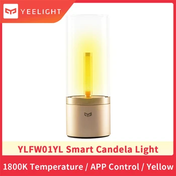 Yeelight YLFW01YL Lamp Smart Led Küünal Õhkkond Bluetooth Appi Pööra Kontroll-lamp Remote Touch Control Öö Valguses