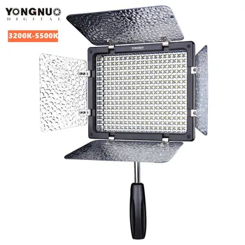Yongnuo YN300 III YN-300 III 3200k-5500K CRI95+ Pro YN300III LED Video Tuled Toetada AC Adapter & Remote Control APP Kontrolli
