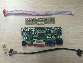 Yqwsyxl Control Board Monitor Komplekt B173RW01 V3 HDMI+ DVI+VGA LCD LED ekraan Töötleja Juhatuse Juhi