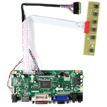 Yqwsyxl Control Board Monitor Komplekt B173RW01 V3 HDMI+ DVI+VGA LCD LED ekraan Töötleja Juhatuse Juhi