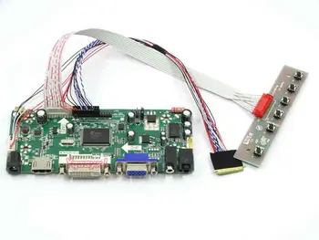 Yqwsyxl Control Board Monitor Komplekt LTN133AT09 HDMI+DVI+VGA LCD LED ekraan Töötleja Juhatuse Juhi