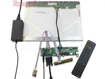 Yqwsyxl Komplekt B121EW03 V5 V. 5 B121EW03 V6 V. 6 B121EW03 V7 V. 7 TV+HDMI+VGA+AV+USB-LCD LED ekraan Töötleja Juht Pardal