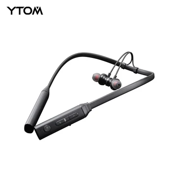 YTOM 5.0 Bluetooth Kõrvaklapid Mängida 12h muusika Sport juhtmeta kõrvaklapid Kaelus Stereo Kõrvaklapid Töötab iPhone, Samsung, Huawei