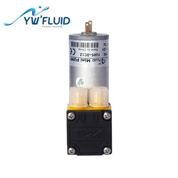 YWfluid 24/12V-keemiline vastupidavus mini Diafragma pump dc mootor, mida kasutatakse vererõhu Moniors YW05-A KS PTFE-ga