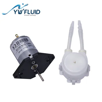YWfluid kõrge kvaliteedi 12v/24v Mini peristaltic pump dc mootor, mida kasutatakse Hüdropooniline kultuur