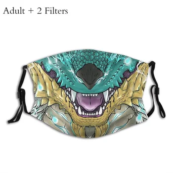 Zinogre Suu, Näo Mask Monster Hunter Felyne Palico Mängu Kaitse Korduvkasutatavad Pestav Maskid, Filtrid Suu Katmiseks