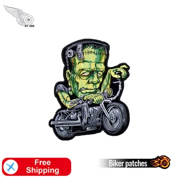 Zombie Lahe Biker Tikandid Plaaster Sõjalise Kleebised Raud Plaastrid Riided Joped Shirs Helloween Moe Aksessuaar