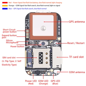 ZX303 mini GPS tracker reaalajas GPS/AGPS/WIFI/LBS Positsioneerimine Hääl Järelevalve Geo-Tara Häire Kõrge Kvaliteedi jälgimise locator