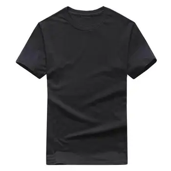 ¡Novedad de 2020! Camiseta de värvi sólido para hombre, camisetas de algodón blancas y negras de , camiseta de Skate d