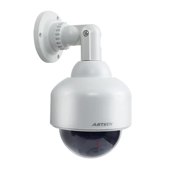Ümmargune Pall Võltsitud Dummy Kaamera Aku Jõul 360 Kraadi Pööratav Vilkuv LED Simulatsiooni Järelevalve CCTV Turvalisus Monitor